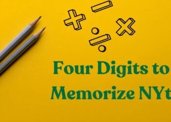 four digits to memorize NYT
