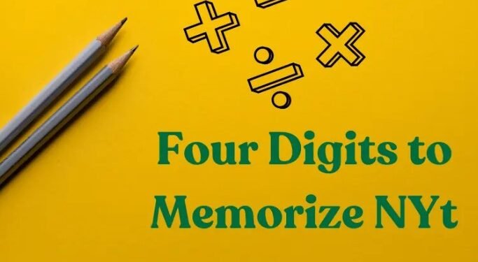 four digits to memorize NYT