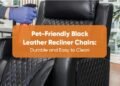 Black Leather Recliner Chair